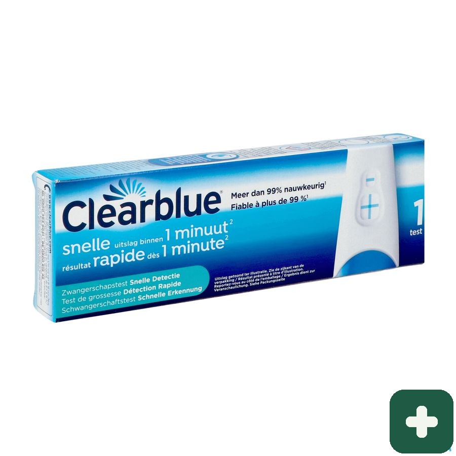 Clearblue Plus Zwangerschapstest 1