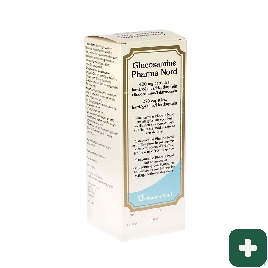 Glucosamine Pharma Nord          Caps 270 X 400 Mg