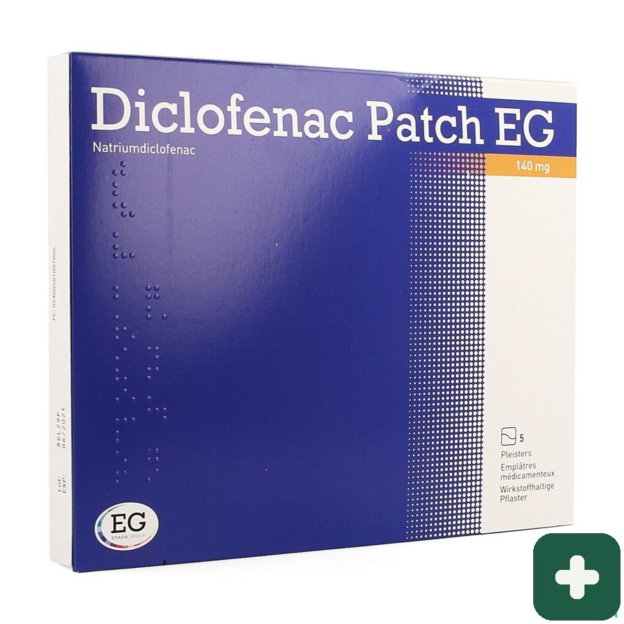 Diclofenac Patch Eg 140mg Pleister  5