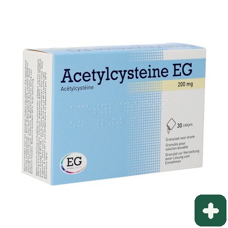 Acetylcysteine Eg Sach 30x200mg