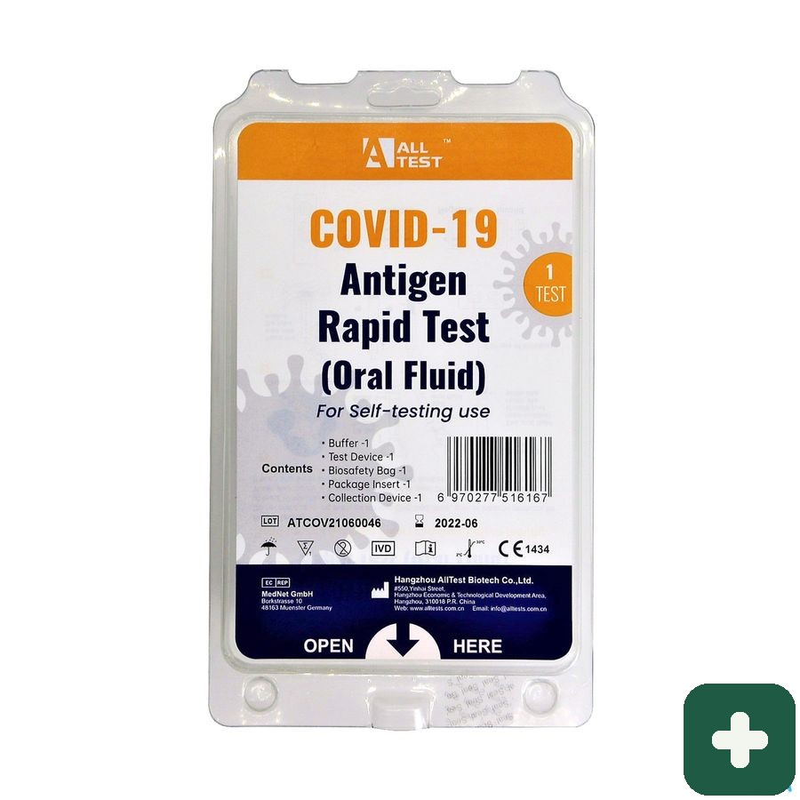 Alltest Sars-cov-2 A/geen Rap.test Or.fl 1 Belscan