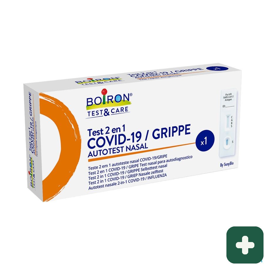 Test Covid19&flu 2in1 Nasal Selftest 1 Boiron T&c