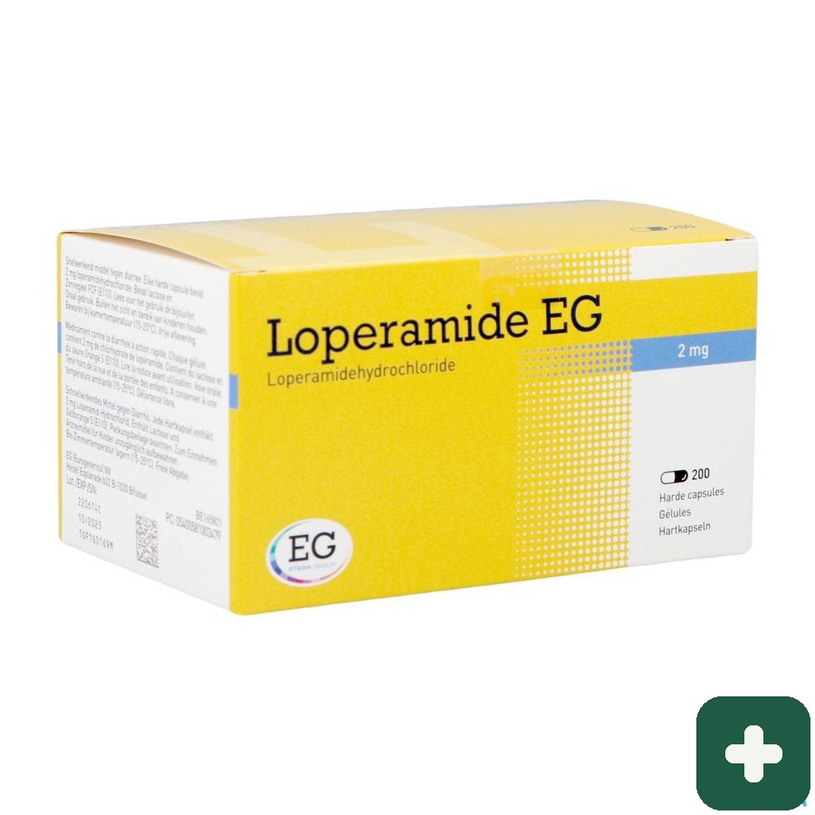 Loperamide Eg Caps 200x2mg