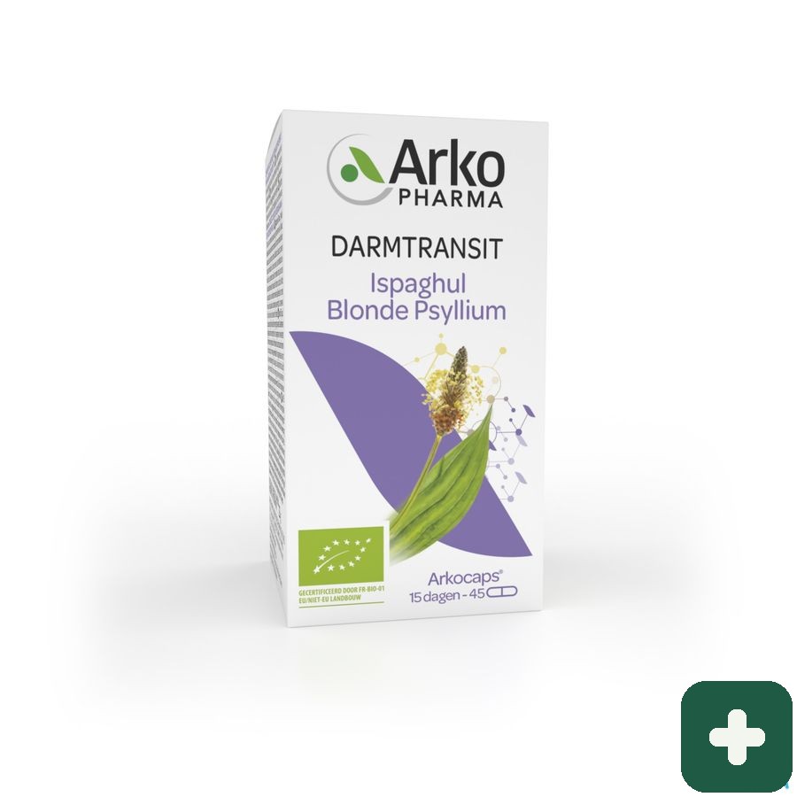 Arkogelules Ispaghul Psyllium Blond Bio    Caps 45