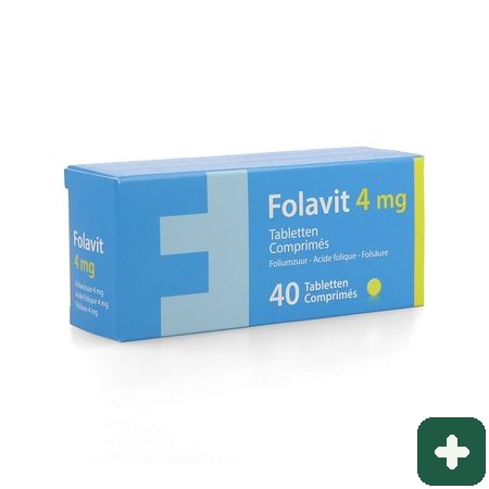 Folavit 4mg Comp  40 X 4mg Nf Verv.1351394