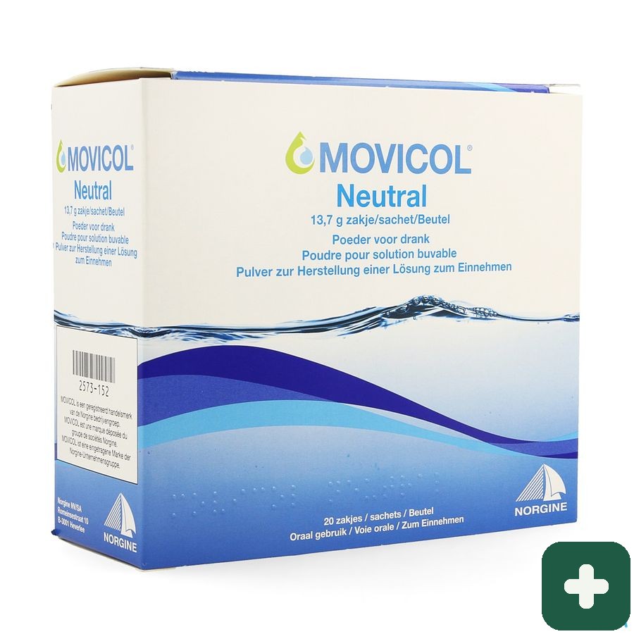 Movicol Neutral Zakjes 20 X 13,7 G