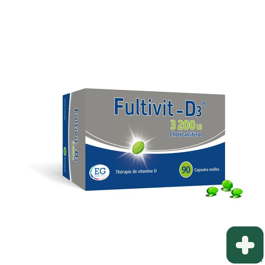 Fultivit-d3 Eg 3200ie Zachte Caps 90