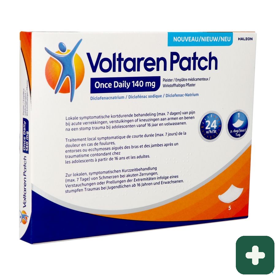 Voltaren Patch 140mg Once Daily Pleister 5
