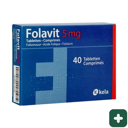 Folavit 5mg Comp  40 X 5mg