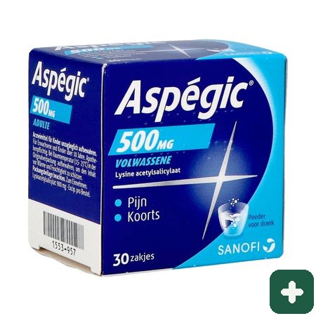 Aspegic  500 Pulv 30x 500mg